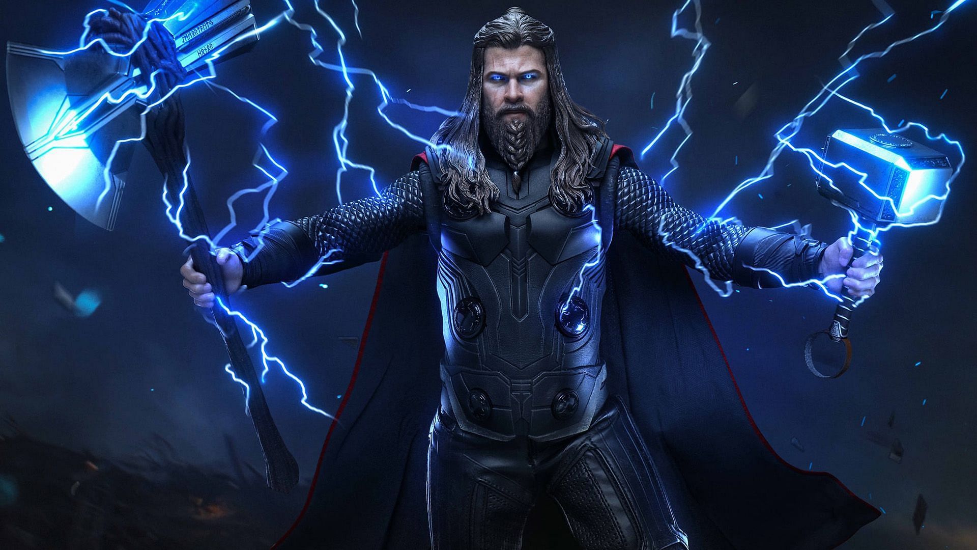 Thor's reliance on breaking the fourth wall is often a source of comedy. (Image Via Sportskeeda)